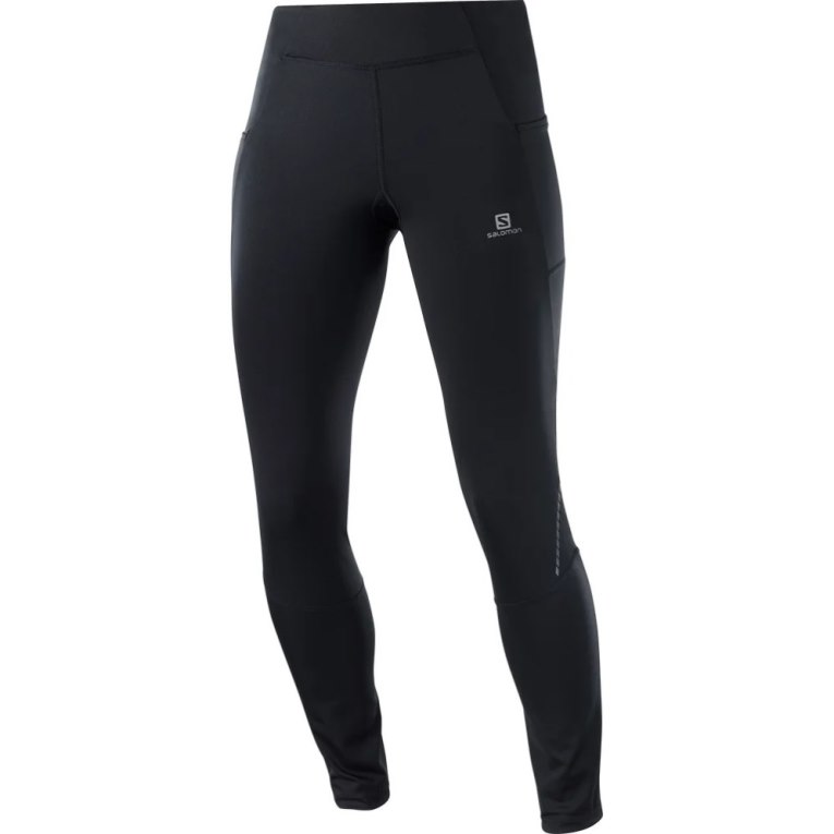 Calça Legging Salomon Cross Run 28'' Feminino Pretas | PT R60135